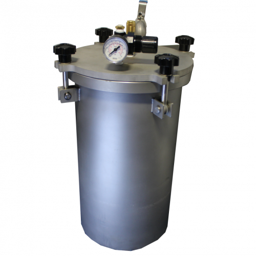 Fisnar FT10 10 Liter SS Flüssigkeitsbehälter (0-100psi)