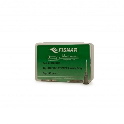 Fisnar 0.023" I.D 1/2" PTFE Lined Tip - 50 Pack