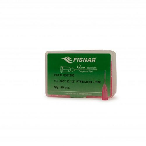 Fisnar 0.006 "ID 1/2" PTFE-fodrad spets - 50-pack