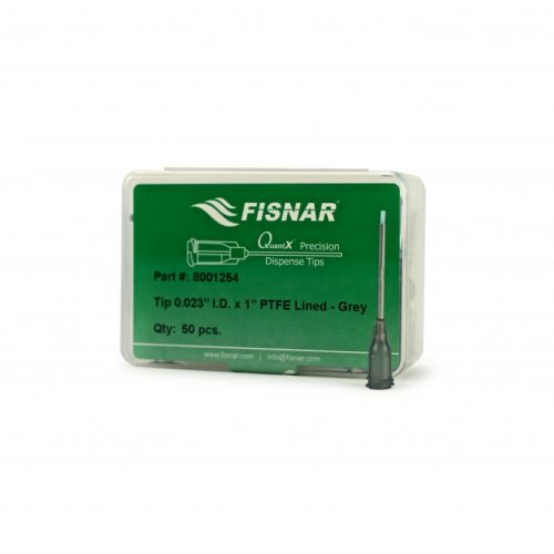 Fisnar Grey 0.023 "ID PTFE-fodrad spets - 50-pack