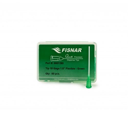 Fisnar 18ga Green 1.5 "flexible Spitze - 50er Pack