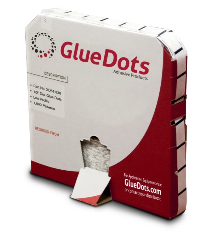 Glue Dots - 8000 Super High Tack med 9 mm diameter