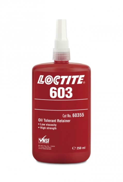 Henkel Loctite 603 Hi-Strength Low Viscosity Oil Tolerant