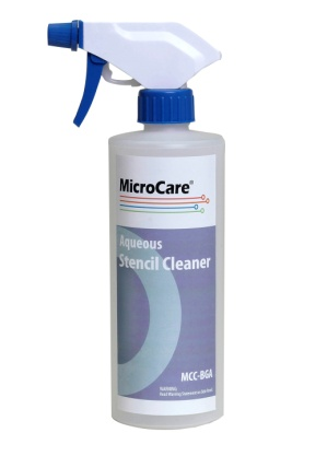 Nettoyant pour pochoir BGA Microcare