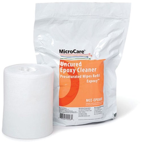 MCC-EPXWR Uncured Epoxy Cleanr saturated WipesExPoxy Refill
