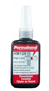 Permabond HM129 Threadlocker Bottle