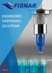 Fisnar Engineered Dispensing Solutions Brochure Front Cover
